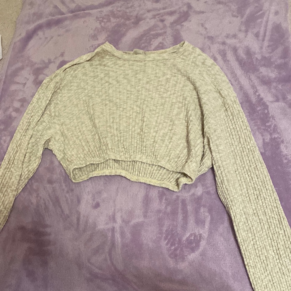 Audrey 3+1 Cropped Sweater